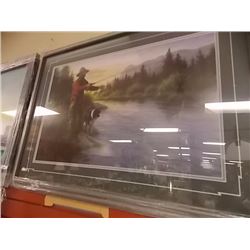 PICTURE - FISHING IN THE WILD - MAN FISHING