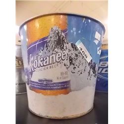 METAL BEER ICE BUCKET - KOKANEE