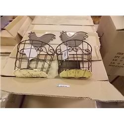 CASE OF NEW MERCHANDISE - METAL WALL HANGINGS