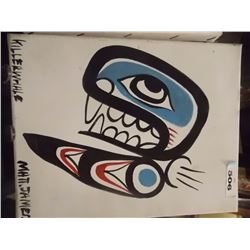 NATIVE ART - PAINTING ON CANVASE BY MATT JAMES