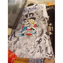 T-SHIRT -  AFFLICTION - "AFFLICTION" WRITTEN DOWN LEFT ARM - XXL