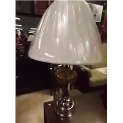 RETRO AMBER GLASS TABLE LAMP