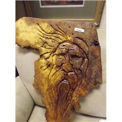 BIRD'S EYE MAPLE -UNIQUE HAND CRAFTED CHAIN SAW CARVING - BIRD'S EYE MAPLE - TREE SPIRIT