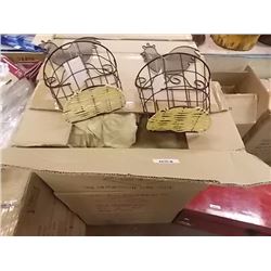 DISPLAY - CASE OF NEW MERCHANDISE - METAL WALL HANGINGS