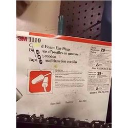 BOX OF EAR PLUGS