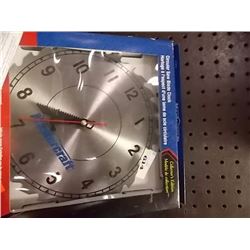 MASTERCRAFT SAW BLADE CLOCK - NEW IN BOX