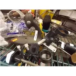 DREMEL STAND AND ASSORTED PIECES