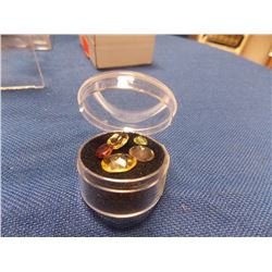 GEMSTONES ASSORTED GEM STONES - RETAIL EST $150 CONTAINER NOT INCLUDED