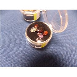 GEMSTONES ASSORTED GEM STONES - RETAIL EST $150 CONTAINER NOT INCLUDED