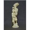Image 1 : AN OKIMONO FIGURE, early 20th Century, Chinaman with cockerel in a basket, height 24cm, (s.d.)  7...