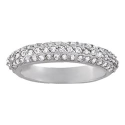 14kt gold 4.43 gram Wedding Bands/Pave