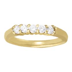 14kt gold 3.88 gram Wedding Bands/Prong Set