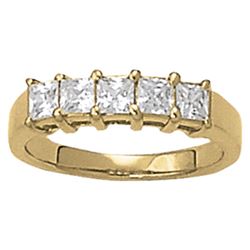 14kt gold 3.22 gram Wedding Bands/Fancy Shape/Princess