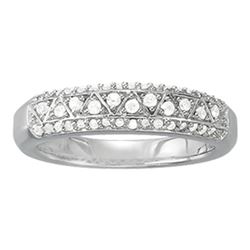 14kt gold 4.98 gram Wedding Bands/Pave