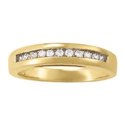 14kt gold 4.36 gram Wedding Bands/Channel Set