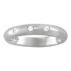 14kt gold 3.59 gram Wedding Bands/Bezel Set