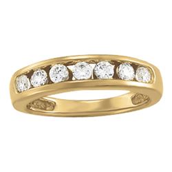 14kt gold 4.76 gram Wedding Bands/Channel Set