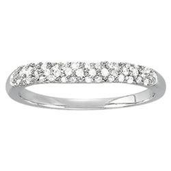 14kt gold 2.25 gram Wedding Bands/Pave