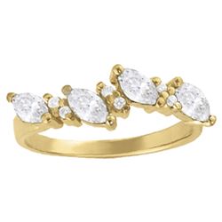 14kt gold 2.34 gram Wedding Bands/Fancy Shape/Baguette