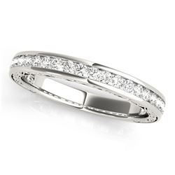 14kt gold 2.02 gram Wedding Bands/Channel Set