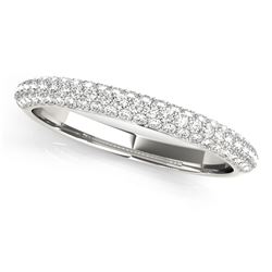 14kt gold 2.02 gram Wedding Bands/Pave