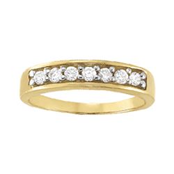 14kt gold 2.54 gram Wedding Bands/Channel Set
