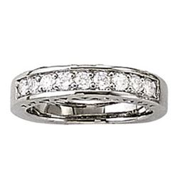 14kt gold 7.28 gram Wedding Bands/Channel Set