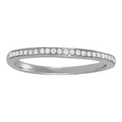 14kt gold 2.14 gram Wedding Bands/Channel Set