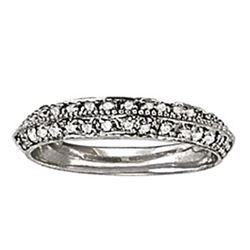 14kt gold 2.61 gram Wedding Bands/Pave