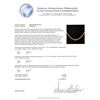Image 3 : 3.36 ctw Diamond Necklace - 14KT Yellow Gold
