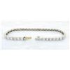 Image 2 : 2.75 ctw Diamond Bracelet - Platinum