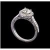 Image 4 : 1.63 ctw Diamond Ring - 14KT White Gold