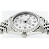 Image 2 : Rolex Stainless Steel 1.00 ctw Diamond DateJust Men's Watch