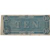 Image 2 : 1864 $10 Confederate States of America Bank Note