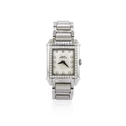 Girard Perregaux Stainless Steel Diamond Watch