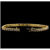 Image 3 : 6.14 ctw Diamond Bracelet - 14KT Yellow Gold