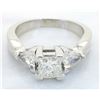 Image 3 : 1.24 ctw Diamond Ring - Platinum