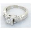 Image 5 : 1.24 ctw Diamond Ring - Platinum