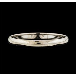 10KT White Gold Wedding Band