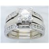 Image 8 : 1.39 ctw LEO Certified Diamond Ring - 14KT White Gold