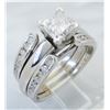 Image 9 : 1.39 ctw LEO Certified Diamond Ring - 14KT White Gold