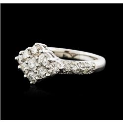 14KT White Gold 1.25 ctw Diamond Ring