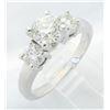 Image 6 : 1.09 ctw Diamond Ring - 14KT White Gold