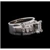 Image 2 : 2.00 ctw Diamond Ring - 14KT White Gold