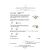 Image 3 : 1.28 ctw Fancy Light Yellow Diamond Ring - 14KT Two-Tone Gold