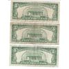 Image 2 : 1963 $5 Red Seal Bill Lot of 3