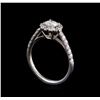 Image 4 : 1.00 ctw Diamond Ring - 14KT White Gold
