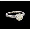 Image 1 : 2.03 ctw Diamond Ring - Platinum