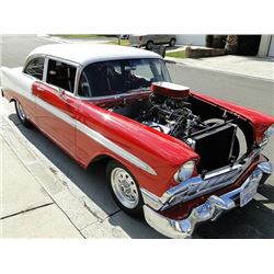 Custom 1956 Chevy Belair Prostreet Hotrod