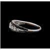 Image 3 : 0.51 ctw Diamond Ring - 18KT White Gold
